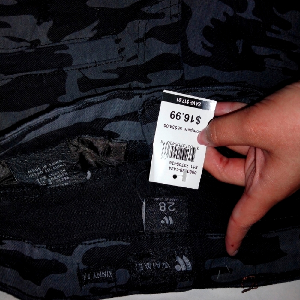 Black and gray army pants